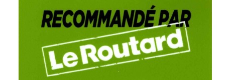 Recommended by "Le Routard"